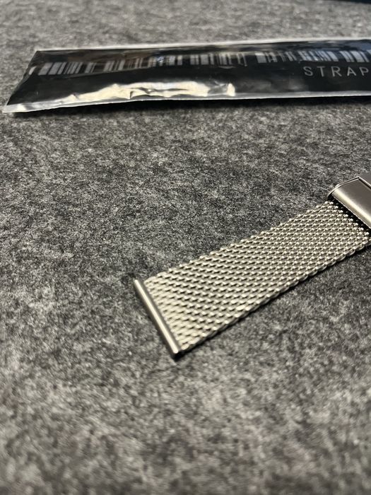 Bracelete Mesh metalica relogio Strapcode