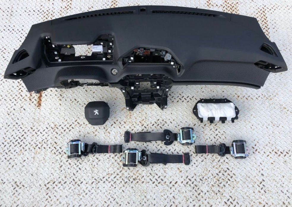 Kit de airbags, cintos de segurança e tablier para Peugeot 2008 208
