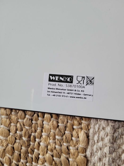 Szklana płyta ochronna do kuchni wenko