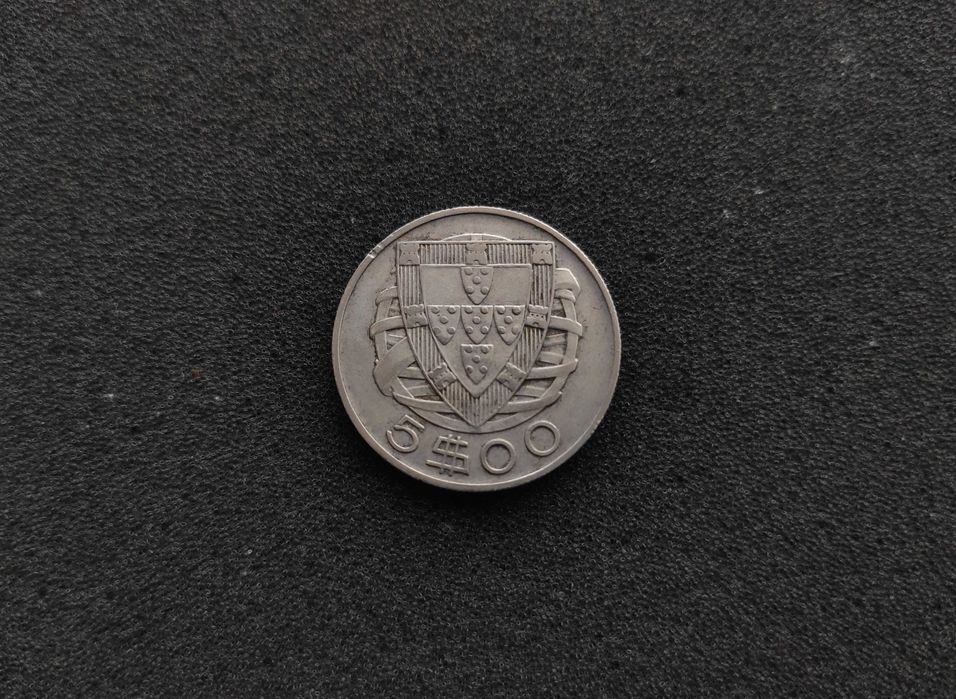 Moeda de 5$ 1940 - Muito Bom Estado