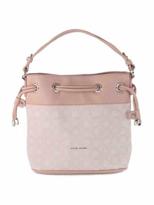 Torebka David Jones pudrowy róż