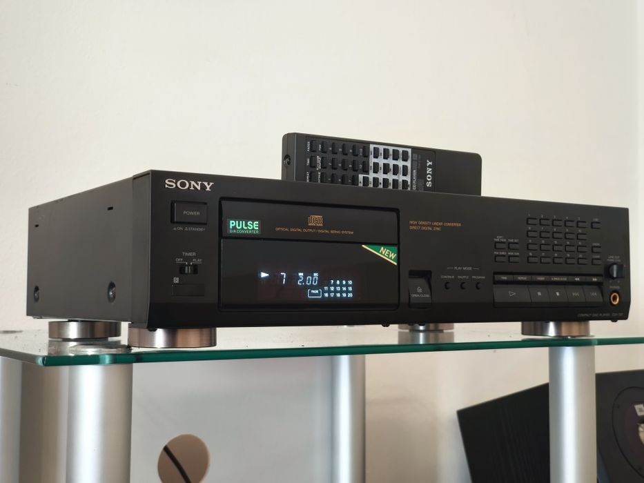 CD програвач Sony CDP-797 ! Регулювання гучності !  Відмінний стан ! Франція !