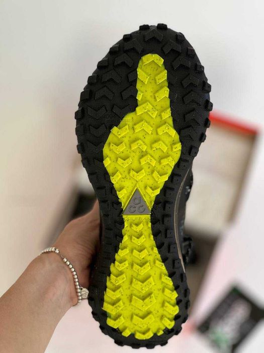Мужские кроссовки Nike ACG Mountain Fly Low "Black light green" 41-45