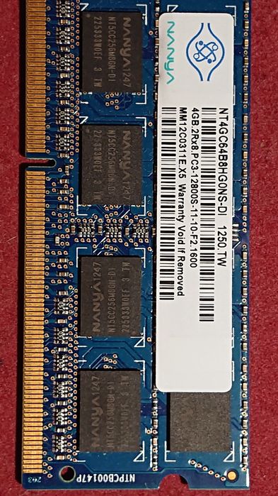 Оперативна пам'ть
ОЗУ
4GB
1шт
Відправлю олх доставкоюОзу
На 16гб
Ddr3