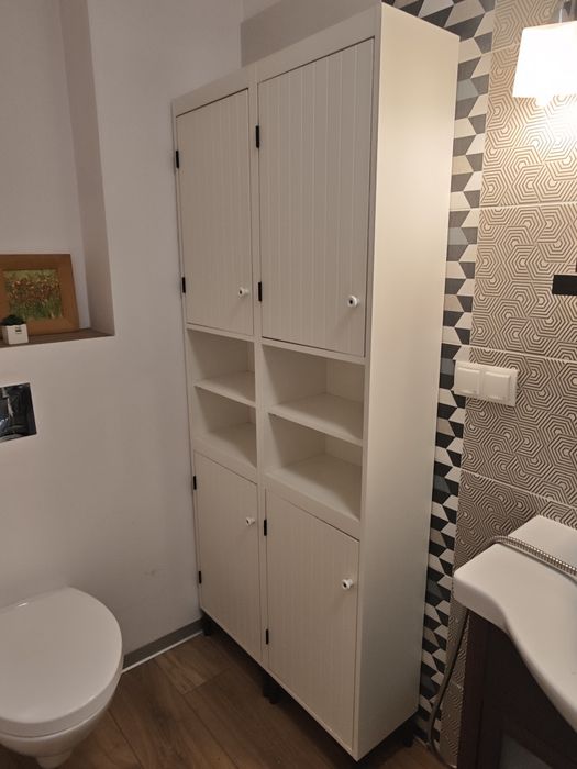 Szafki łazienkowe Ikea biale