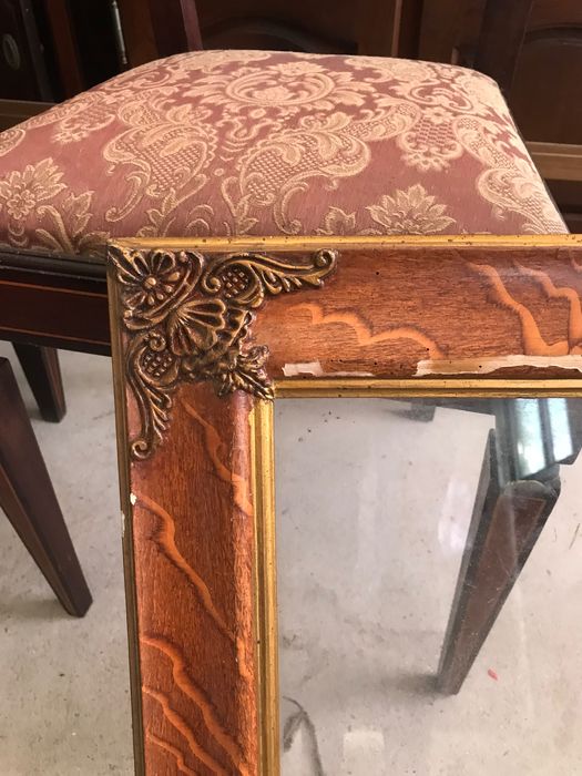 Moldura madeira com vidro