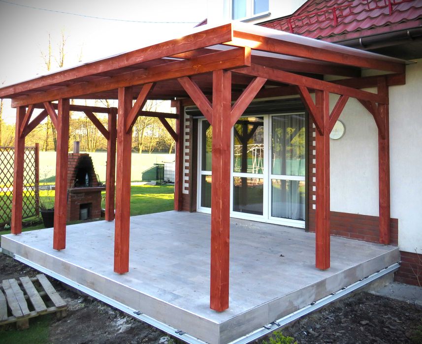 Tarasy, Podłoga taras, Zadaszenie tarasu, Pergola