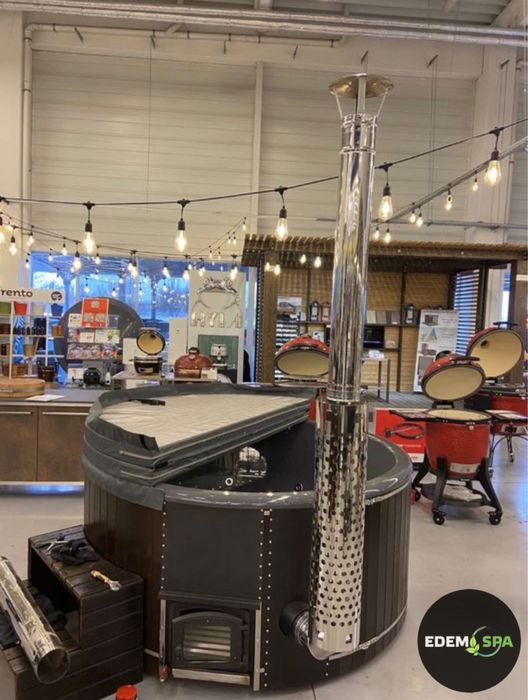 Спа купель! Виробник! Чан на дровах! Вуличне джакузі! Баня офуро!