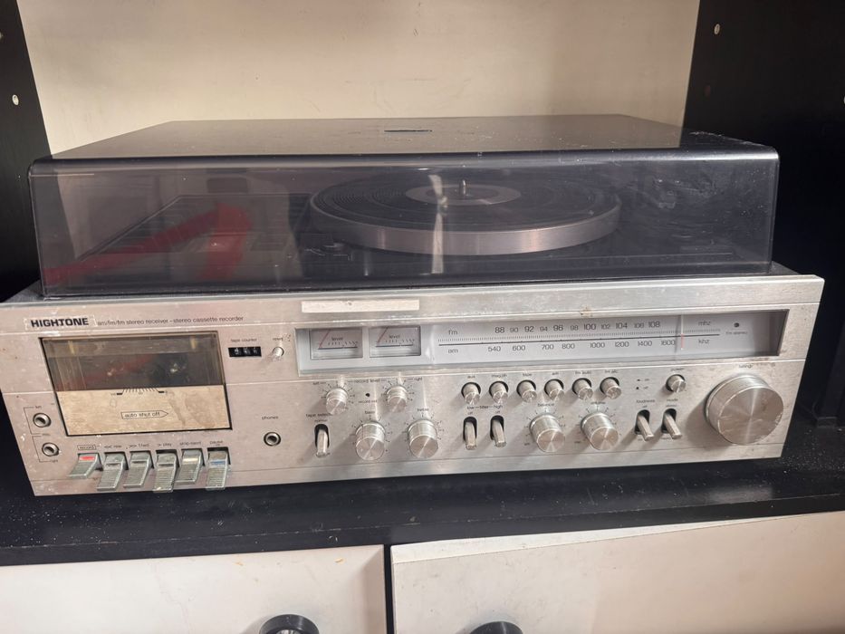 sistema de som vintage 3-em-1