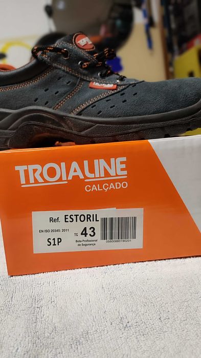 Sapatos biqueira aço - 43 - Troialine