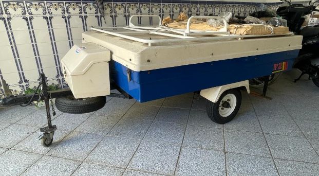 Atrelado tenda T2 com avançado