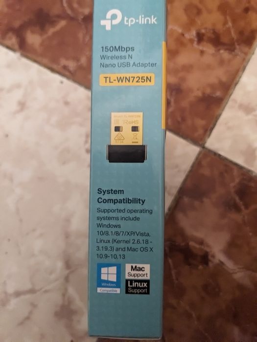 TP-Link TL-WN725N Nano Adaptador Wi-Fi USB 150 Mbps