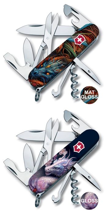 Ніж VICTORINOX Climber Українські Мотиви Ukraine Animal ZODIAC DRAGON
