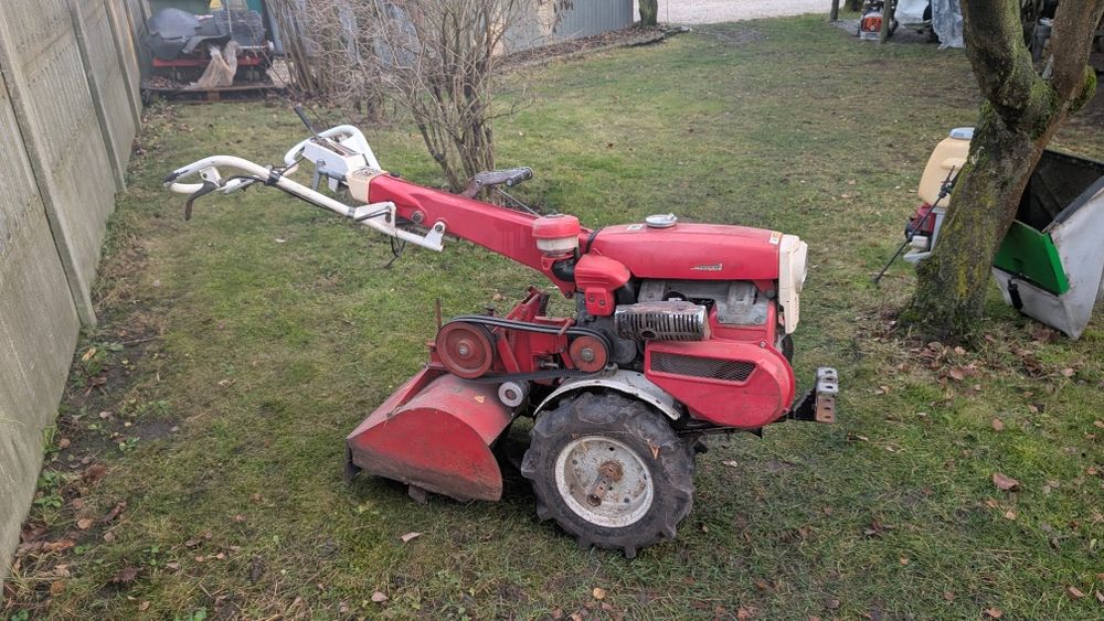 Ciągnik jednoosiowy honda f650 glebogryzarka/zamiatarka