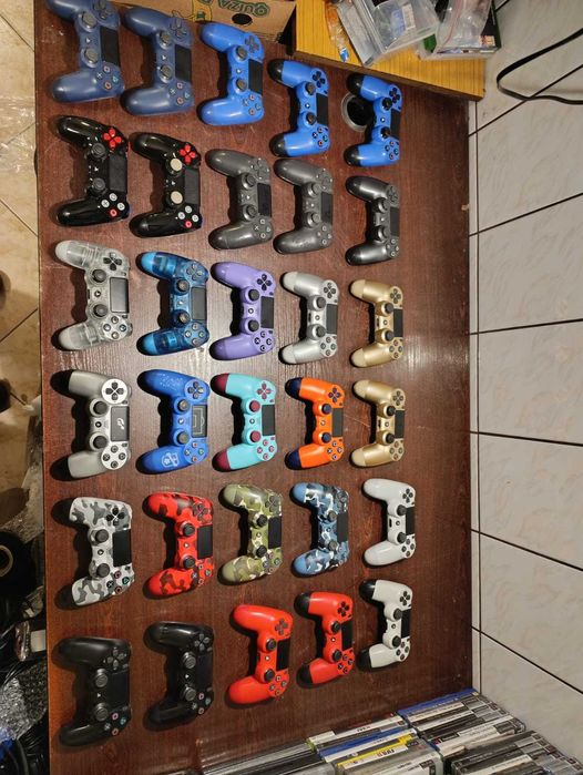 Spora kolekcja Padów do Ps4 ORYGINALNE + Analogi Halla lub TMR