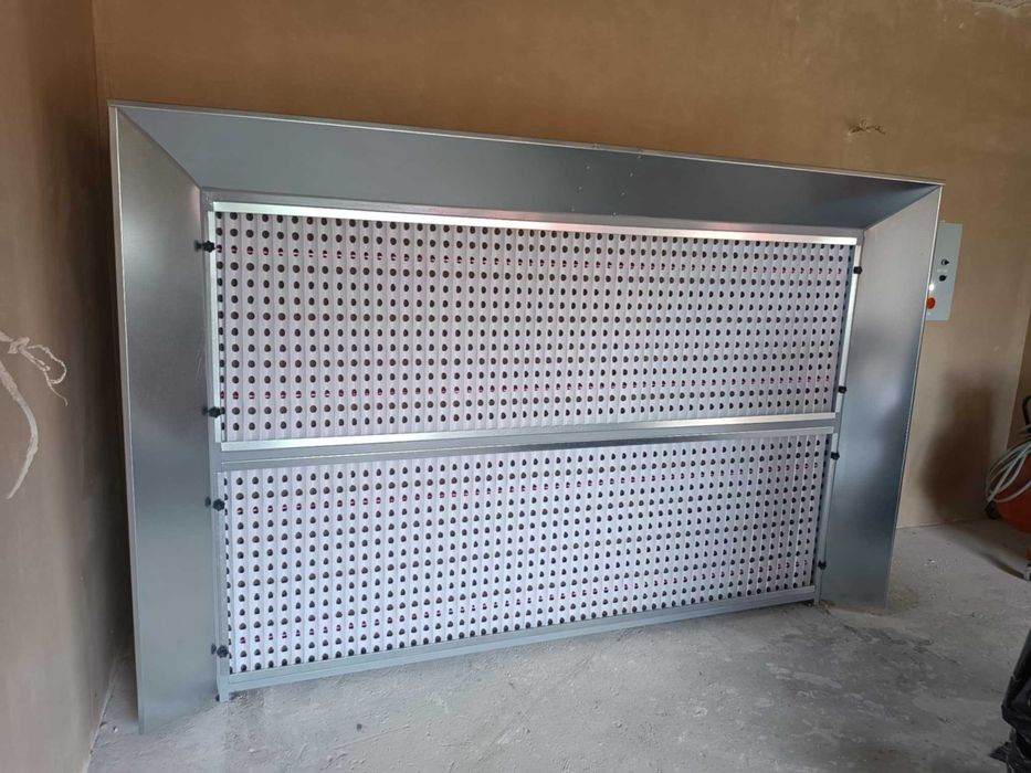 producent ściana lakiernicza, ściana z filtrem węglowym