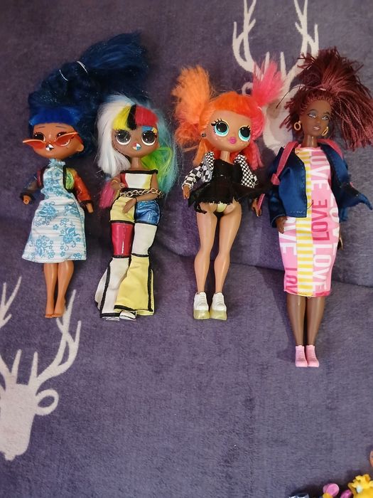 Lalki lol surprise i jedna Barbie