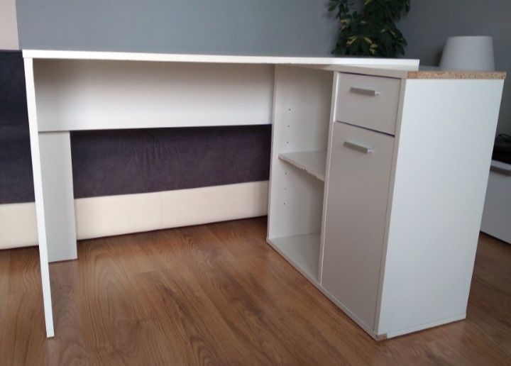 Biurko białe duże "livarno home".