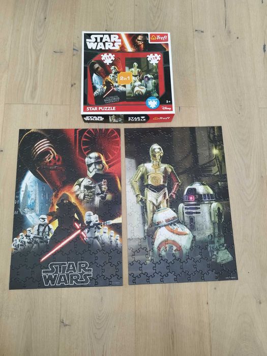 Prezent Zabawki Puzzle układanki  star wars dla chłopców