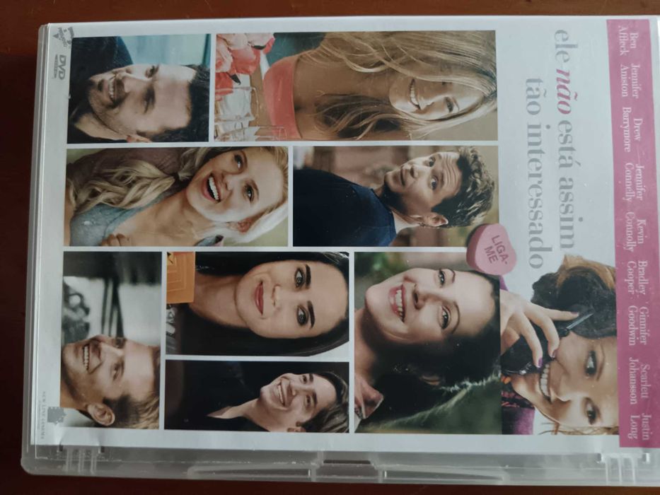 filme dvd original - ele nao esta assim tão interessado