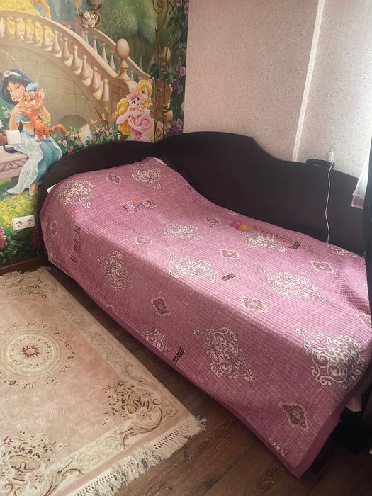 Ліжко з матрасом 90-200