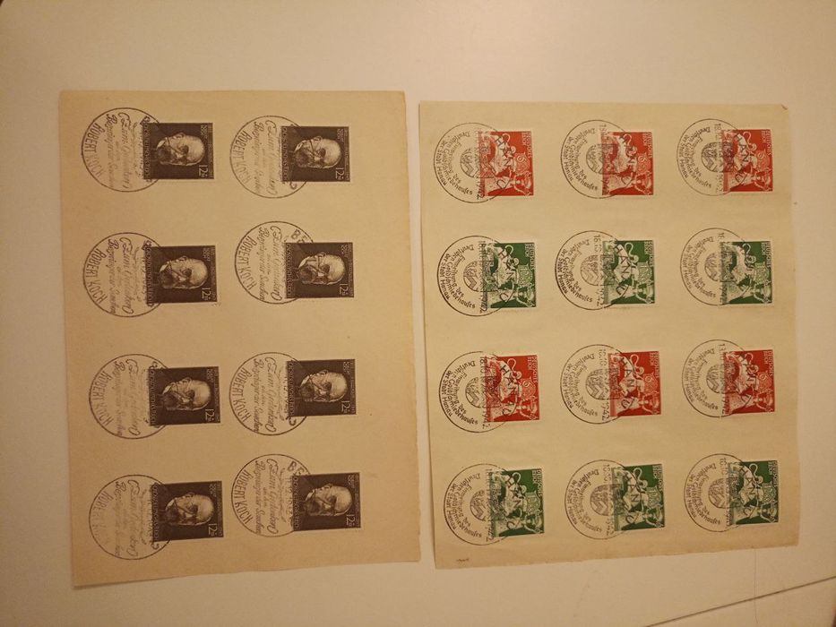 Pocztowe znaczki raich