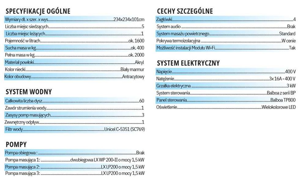 Jacuzzi ogrodowe 6 osobowe hit cenowy