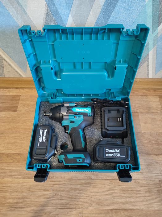 Найпотужніший! Акумуляторний гайковерт Makita DTW 800. Гайковерт АКБ