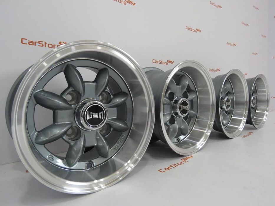 Jantes Ultralite 13 x 7 et 10 4x101.6 Gunmetal Mini Clássico | Carsto