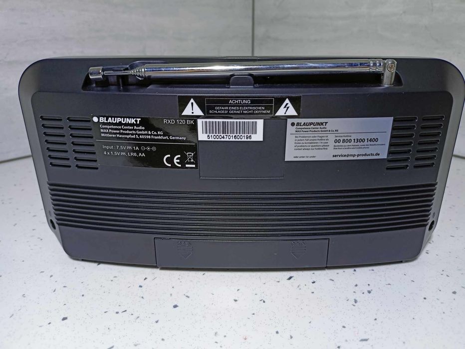 DIGITAL STEREO RADIO cyfrowe RXD 120 BK Blaupunkt
