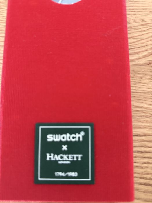 Swatch x Hackett