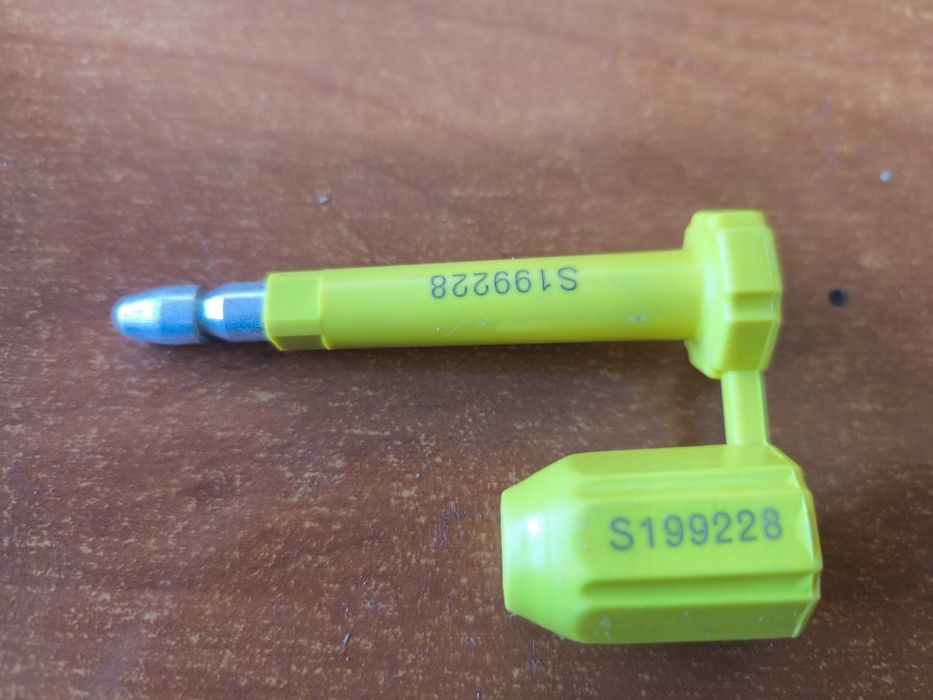 Plomby butelkowe 38szt.kontenerowe zabezpieczenie transportu C.Hartwig