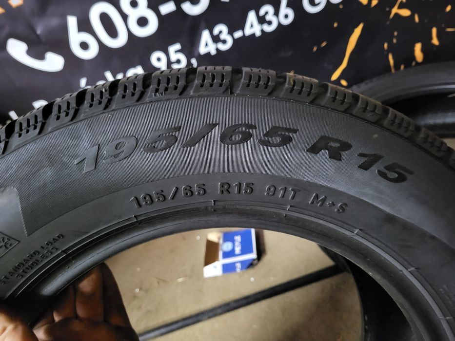 Opony zimowe 195/65/15 Pirelli