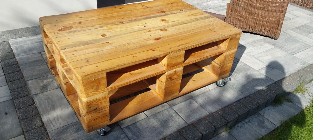 Ława drewniana z palet