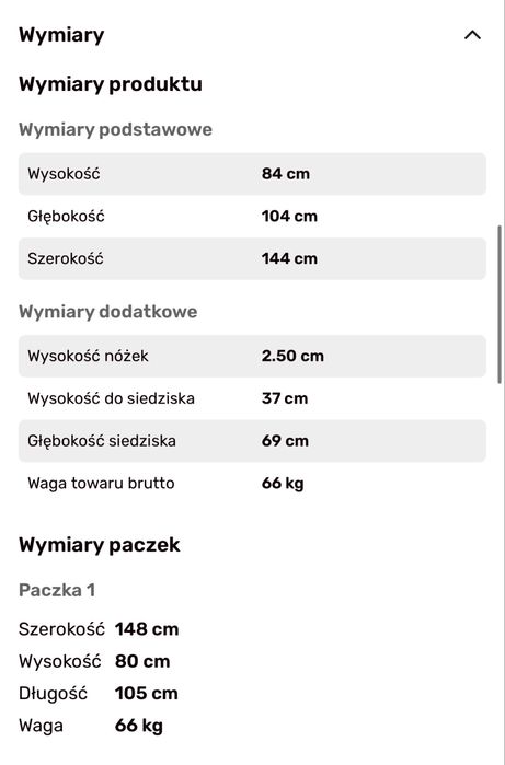 Rozkładana sofa