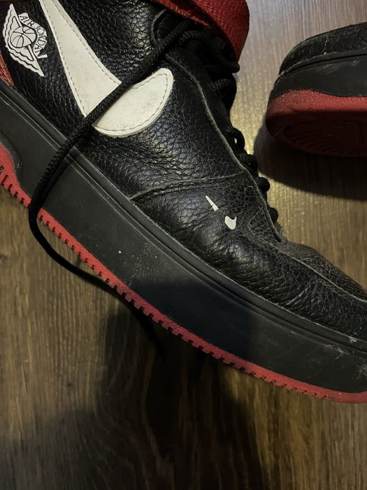 Зимові червики Nike Air force 1 шкіряні