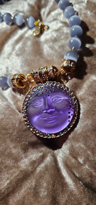 Koльє вінтаж Kirks folly Moon face