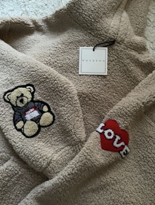 Худи тедди авторский оверсайз новый теплый