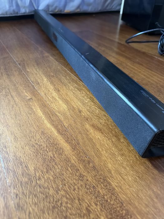 Coluna e subwoofer