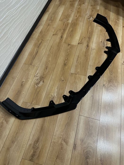 Губа на передний бампер Nissan Altima сплитер накладка бампера альтим ...