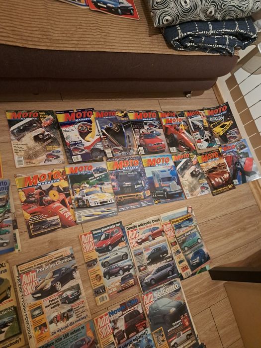Czasopisma Motoryzacyjne Różne Lata