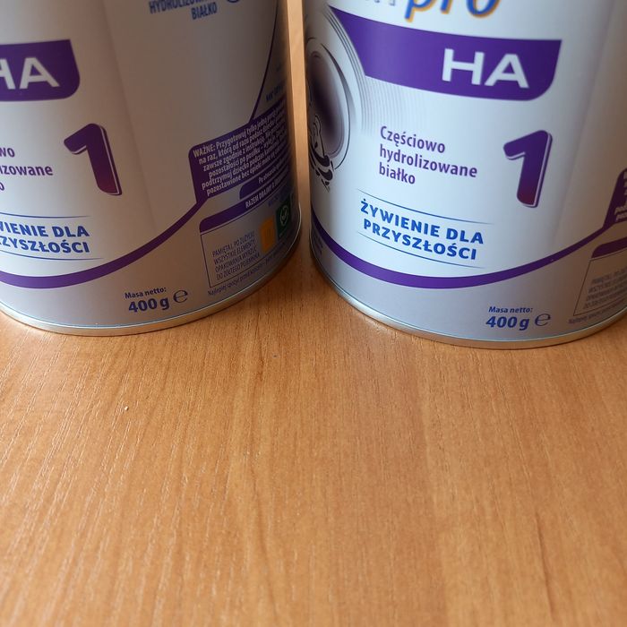 Mleko w proszku dla niemowląt.