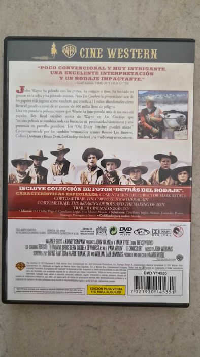 Os Cowboys John Wayne DVD