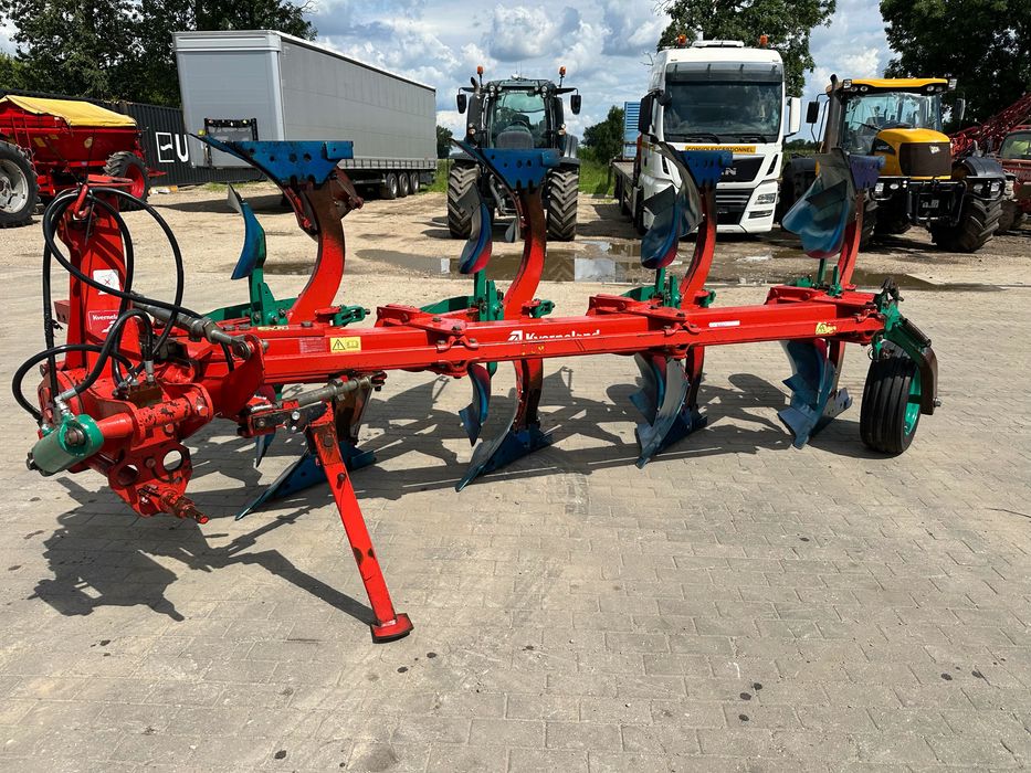Pług 4 skibowy obrotowy Kverneland ES95 VARIO resor