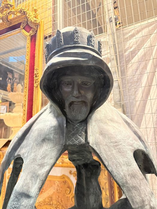 Posąg Króla Artura - Figura Z Brązu 180 Cm