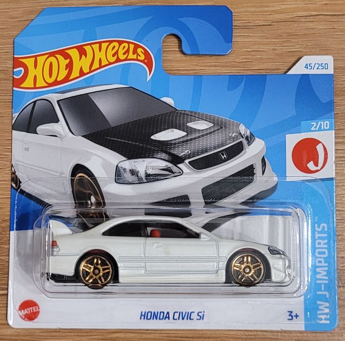 Honda Civic Si biała Hot Wheels