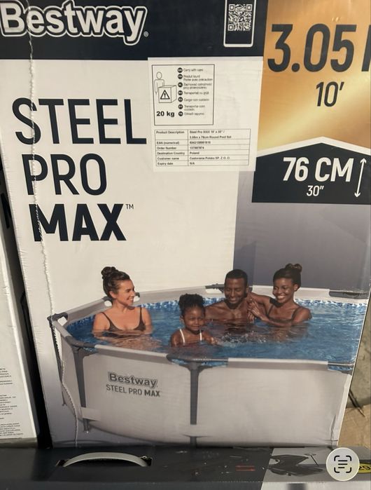 Басейн з європи Bestway 305 x 76 см