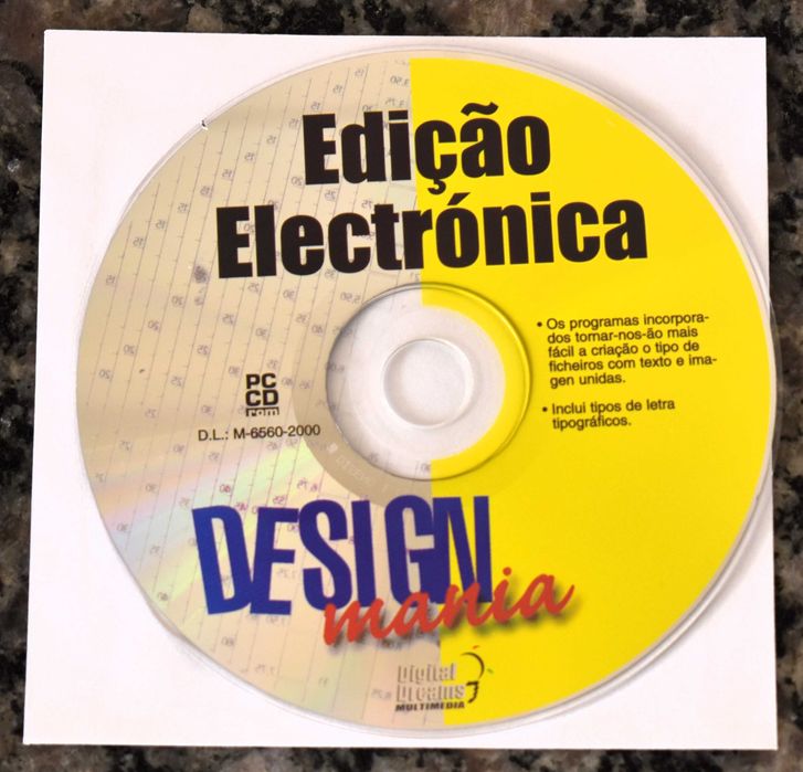 Design Mania - Desenho e Edição Electrónica (4 CD-ROM' s)