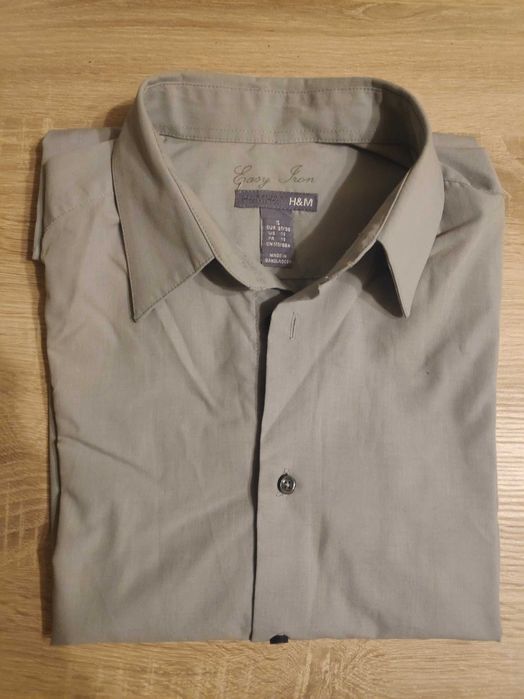 Koszula męska Easy Iron, H&M, r. S