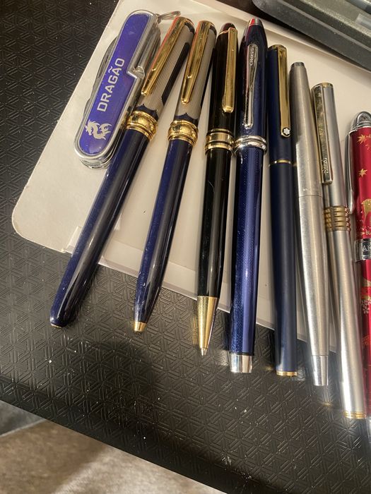 Coleçao varias canetas de boas marcas